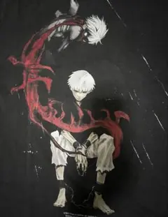 希少 東京喰種 トーキョーグール カネキ 金木研 アニメ Tシャツ
