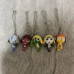 ケロロ軍曹　ガチャガチャ　コンプセット　つまんでつなげてマスコットであります