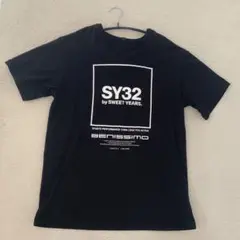 SY32 ロゴTシャツ ブラック