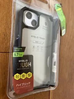 HYBLID TOUGH iPhone13.14用ケース クリア