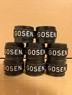 GOSEN グリップテープ 8個 黒色