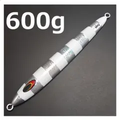 メタルジグ 600g シルバーxグロー