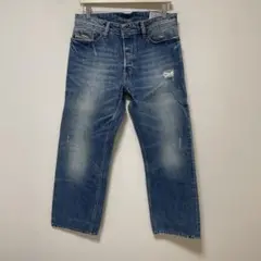 未使用✨　DIESEL ディーゼル　デニムパンツ　ヴィンテージ加工　34×32 m84748007729_1.jpg?1756109415