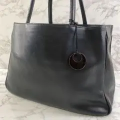 FURLA フルラ 本革 レザー チャーム付き ハンドバッグ トートバッグ