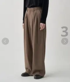 juha 3TUCK WIDE PANTS 3