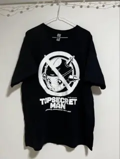 トップシークレットマン Tシャツ 黒 XL
