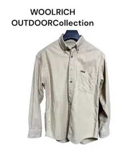 WOOLRICH OUTDOOR Collection 長袖シャツ ベージュ