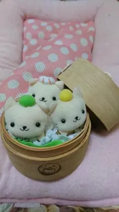 にゃんにゃんにゃんこ★にゃんこ飯店　にゃんこしゅうまい　ぬいぐるみ　マスコット