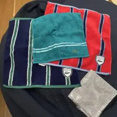 ラコステタオルハンカチセット