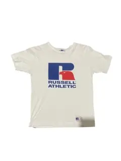 90s RUSSELL ATHLETIC ホワイト Tシャツ M