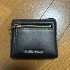 CHARLES & KEITH 二つ折り財布 黒