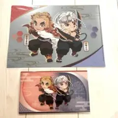 鬼滅の刃 ヒノカミ血風譚2 特典 クリアファイル　マルチケース4種 セット ゲオ
