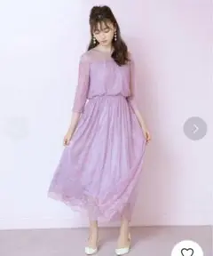 パーティードレス 結婚式 ロング丈 ピンク ウィルセレクション