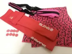 SKINS SX アームカバー ピンク マラソングッズ