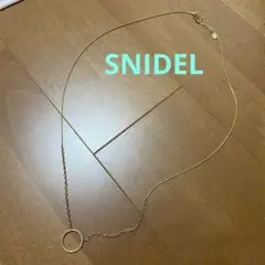 ゴールド サークル ネックレス