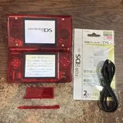 ☆充電器付き☆Nintendo ニンテンドーDS Lite クリアレッド