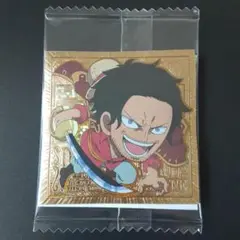 ワンピース ウエハースシール パラレル 金 ゴールドDロジャー