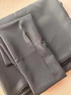 5m以上！黒無地・幅広・撥水加工生地！大量処分