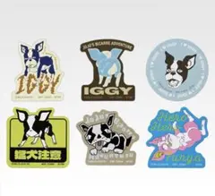 ジョジョの奇妙な冒険 ステッカーコレクション 一番くじ イギー　IGGY