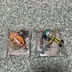 ワンピース フィギュアキーホルダー vol.7 ナミ ブルック 全2種