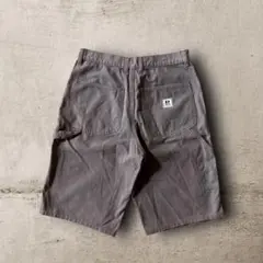 vintageボブソンBOBSONペインターカーゴショーツダック地ジョーツW32