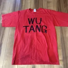 WU TANG 赤 Tシャツ　SOE