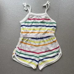 OLD NAVY ストライプ オールインワン 3T