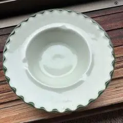 緑色縁取り白皿