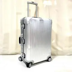 美品 リモワ 4輪トパーズ シルバーインテグラル 63L キャリーケース アルミ