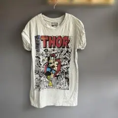 アメカジ　Tシャツ　古着　マーベル　コットン100%