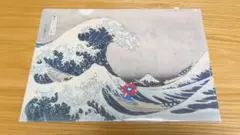 ミャクミャク 葛飾北斎 冨嶽三十六景 凱風快晴 クリアファイル 浮世絵 万博