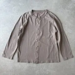 NATURAL LAUNDRY ナチュラルランドリー クルーネックカーディガン