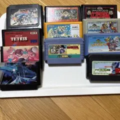 ジャンク品　ファミコン　ソフト　11点
