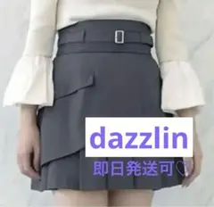 dazzlin (ダズリン)レイヤードプリーツミニスカート