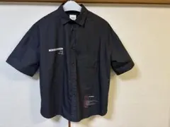 WEGO ウィゴー LOGO BIG5分袖シャツ
