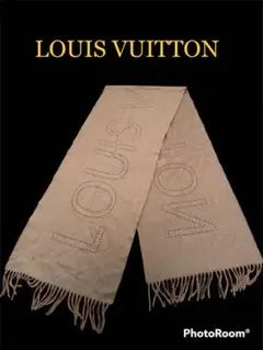 【美品】LOUIS VUITTON エシャルプペルフォ カシミア 100%