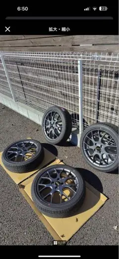 BBS LA400 16インチ ホイール コペンGRスポーツ　新車即外し物 新車外し 鍛造】ダイハツ コペン GRスポーツ 純正 BBS製 マット