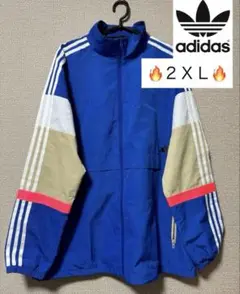 ★超美品★アディダスオリジナルadidas ナイロンジャケット 2XL