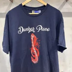 USA 古着 Ｔシャツ 2XLサイズ GILDAN ネイビーフロントプリント