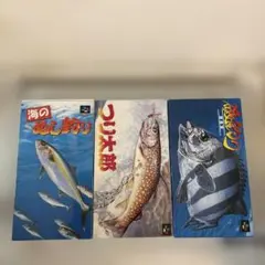 スーパーファミコン　つり太郎　ぬし釣り　磯釣り(美品に近い)