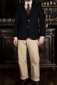 MUSHMANS MUSHMANS 別注　Single Navy Blazer