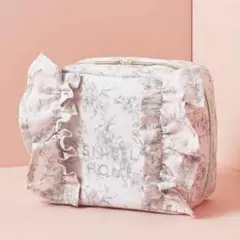 Sweet 2025年9月号付録　スナイデルホーム大容量フリルポーチ