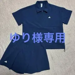 adidas レディース ゴルフウェア Mネイビー