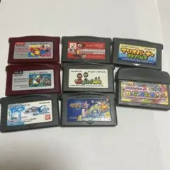 ゲームボーイアドバンス ソフト8本まとめ売り　マリオブラザーズ　ドンキーコング
