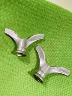 お値下げ☆貴重☆未使用品☆SHIMANO製 ウィングナット 蝶ナット 2個セット