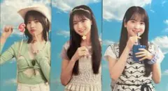 乃木坂46 瀬戸口心月 鈴木佑捺 林瑠奈NOGI乃木カフェ トレーディングカード