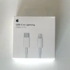 USB-C ライトニング　1m
