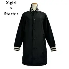 Xーgirl ブラック　中綿ロングコート 2025年最新】X-girl レディース ロングコートの人気アイテム