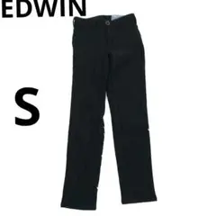 EDWIN ブラック スキニーデニム レディース S パンツ 秋冬 ◆1-10