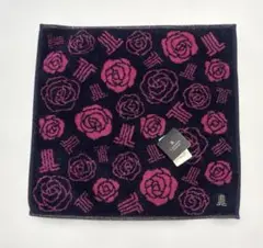 【新品未使用】LANVIN ハンカチ　タオルハンカチ　花柄